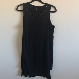 Black t-shirt dress